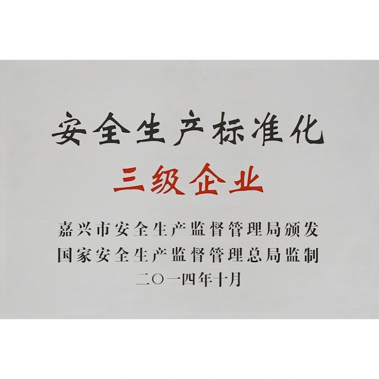 安全生產(chǎn)標(biāo)準(zhǔn)化三級企業(yè)